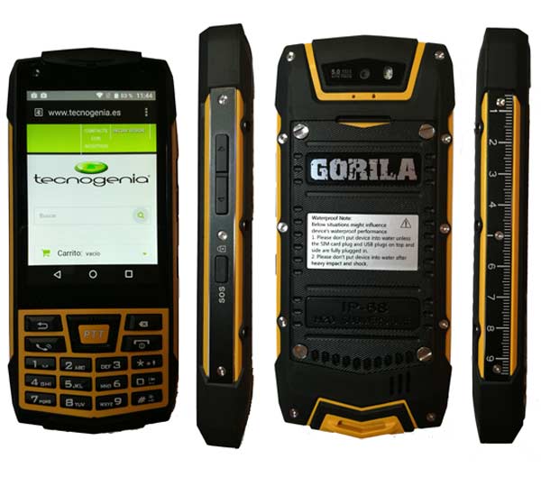 Gorila Urban T1 Android Walkie