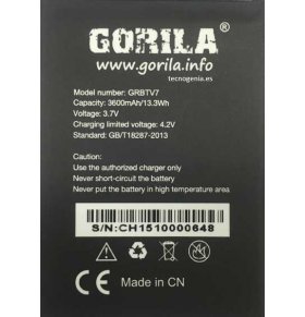 Bateria Gorila Sherpa V7 3600mAh