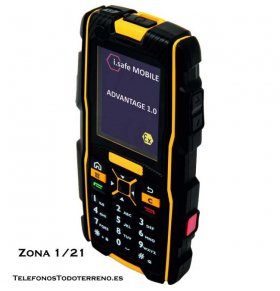 Movil ATEX i.safe Advantage telefono antideflagrante zona 1