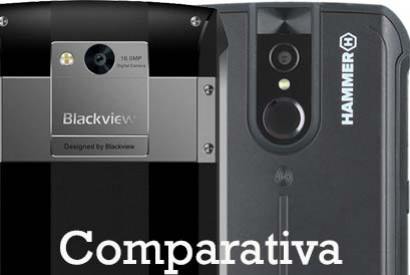 Blackview BV8000 Pro vs Hammer Blade: comparativa, opiniones y precio